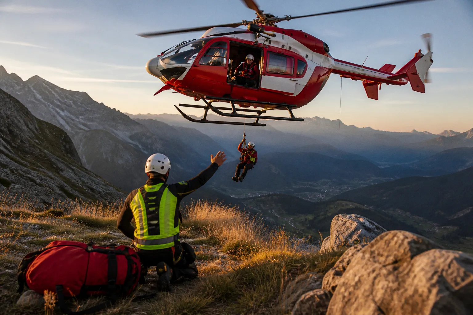 35 ans de secours en montagne : le quotidien d'un pilote aux 7000 interventions