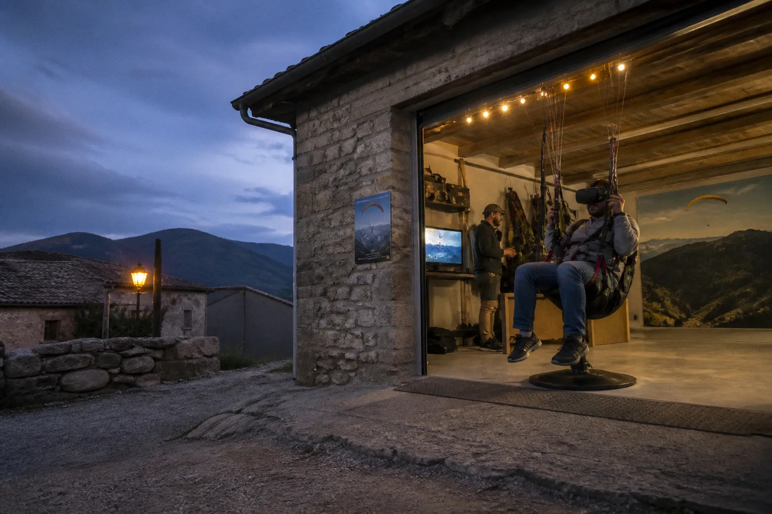 À Roubion, le parapente s'invite dans le haut-pays niçois via la réalité virtuelle