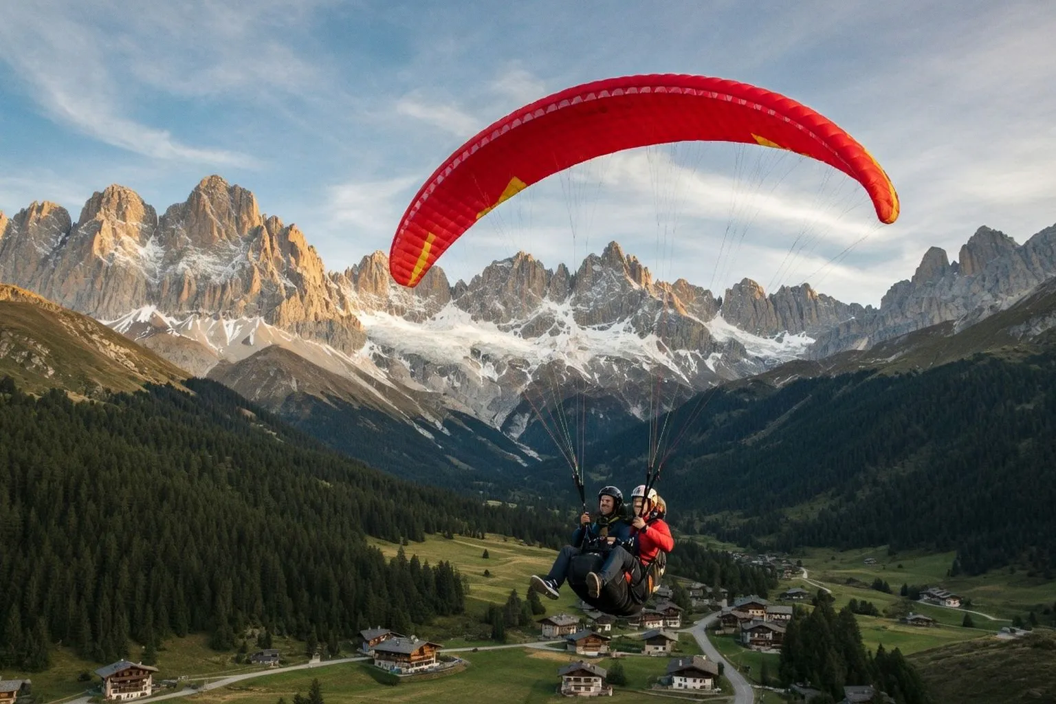 Baptême de parapente : comprendre le déroulement d'un vol biplace en montagne