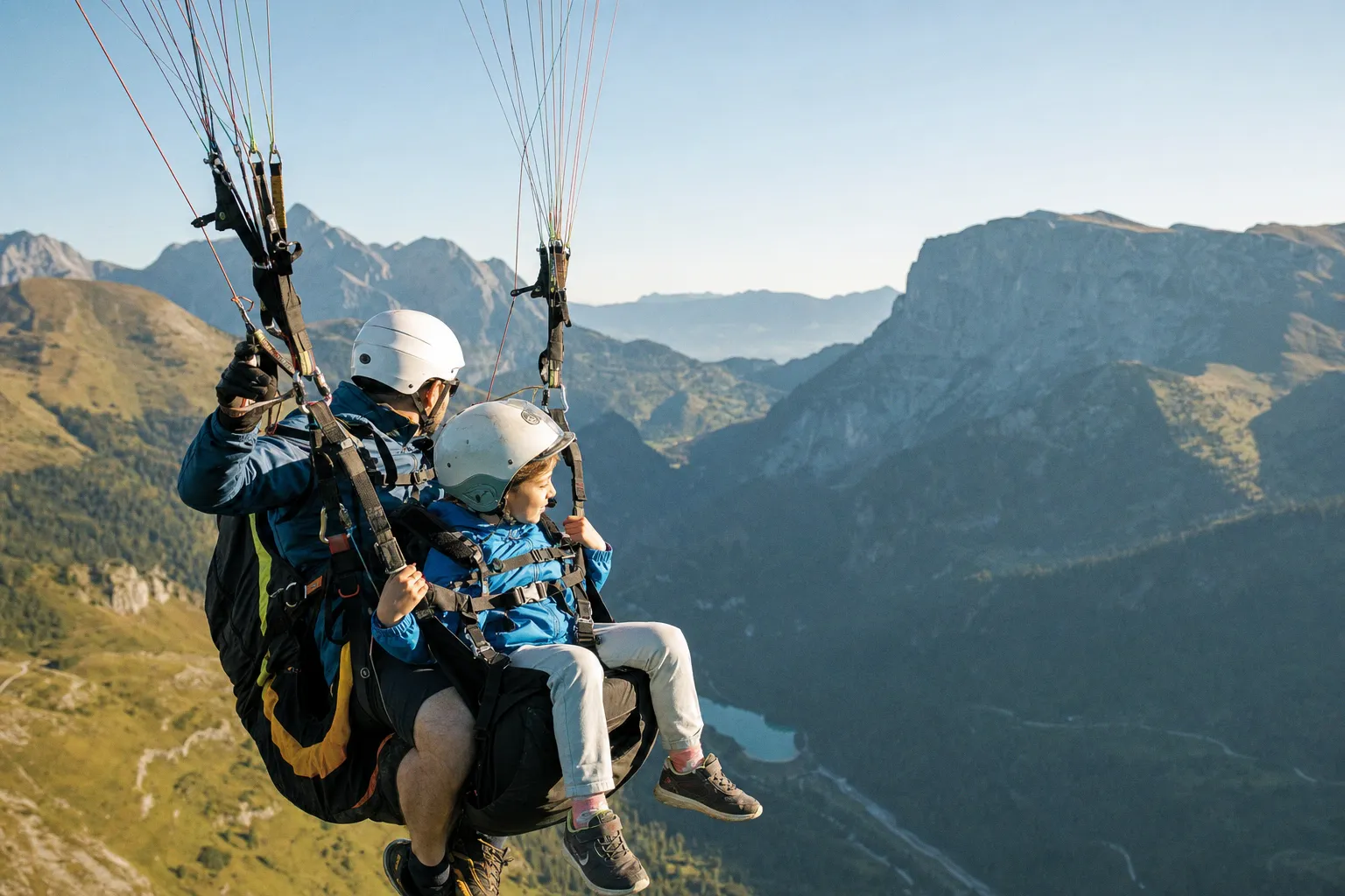Baptême de parapente pour enfant : préparer sereinement son premier vol en biplace