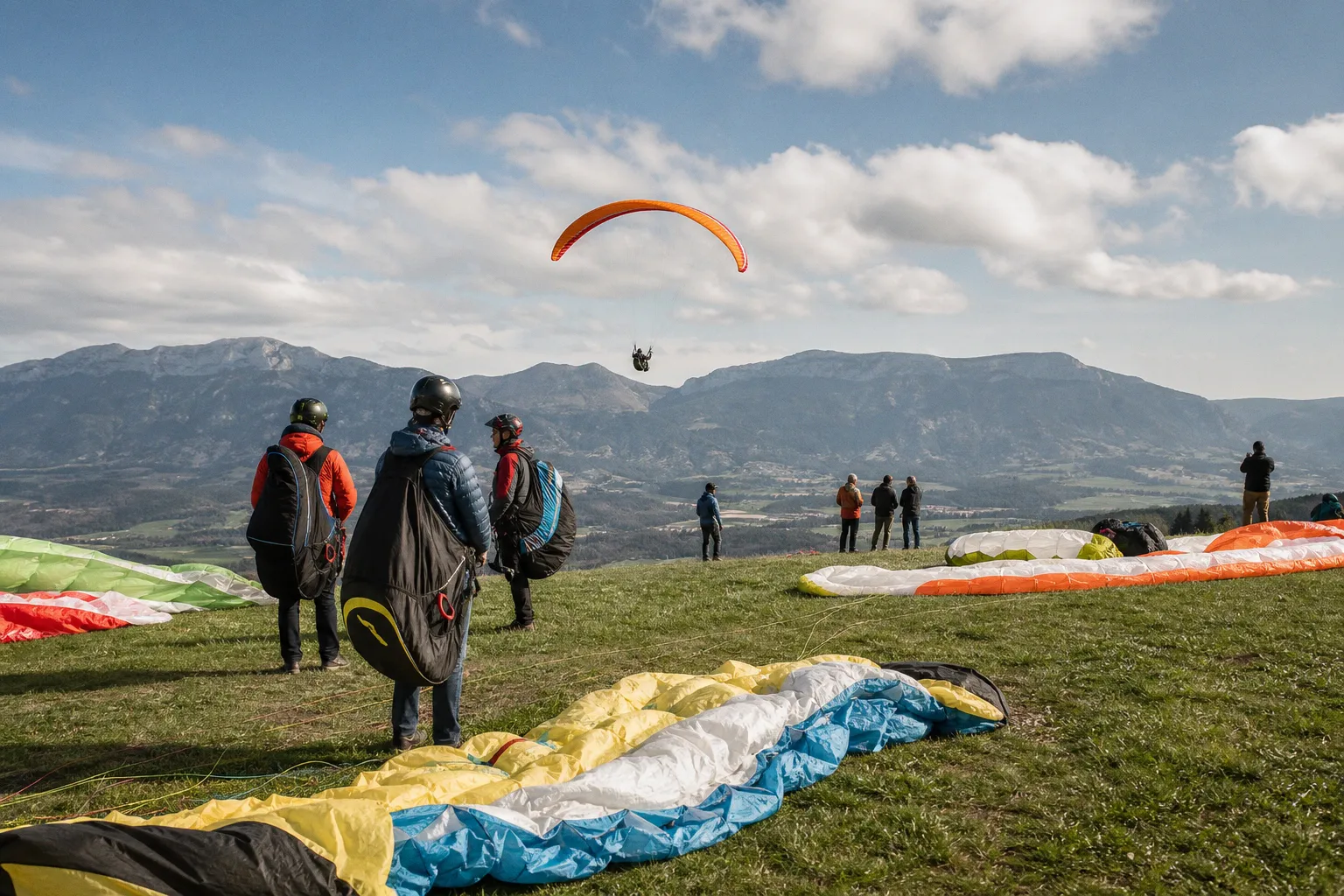 Découvrir le parapente : immersion avec l'école Magiclift