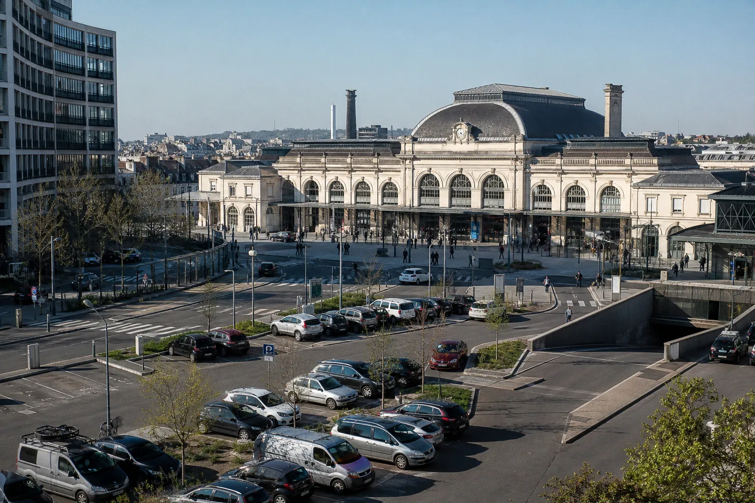 Location de voiture à Angers : guide pratique en gare