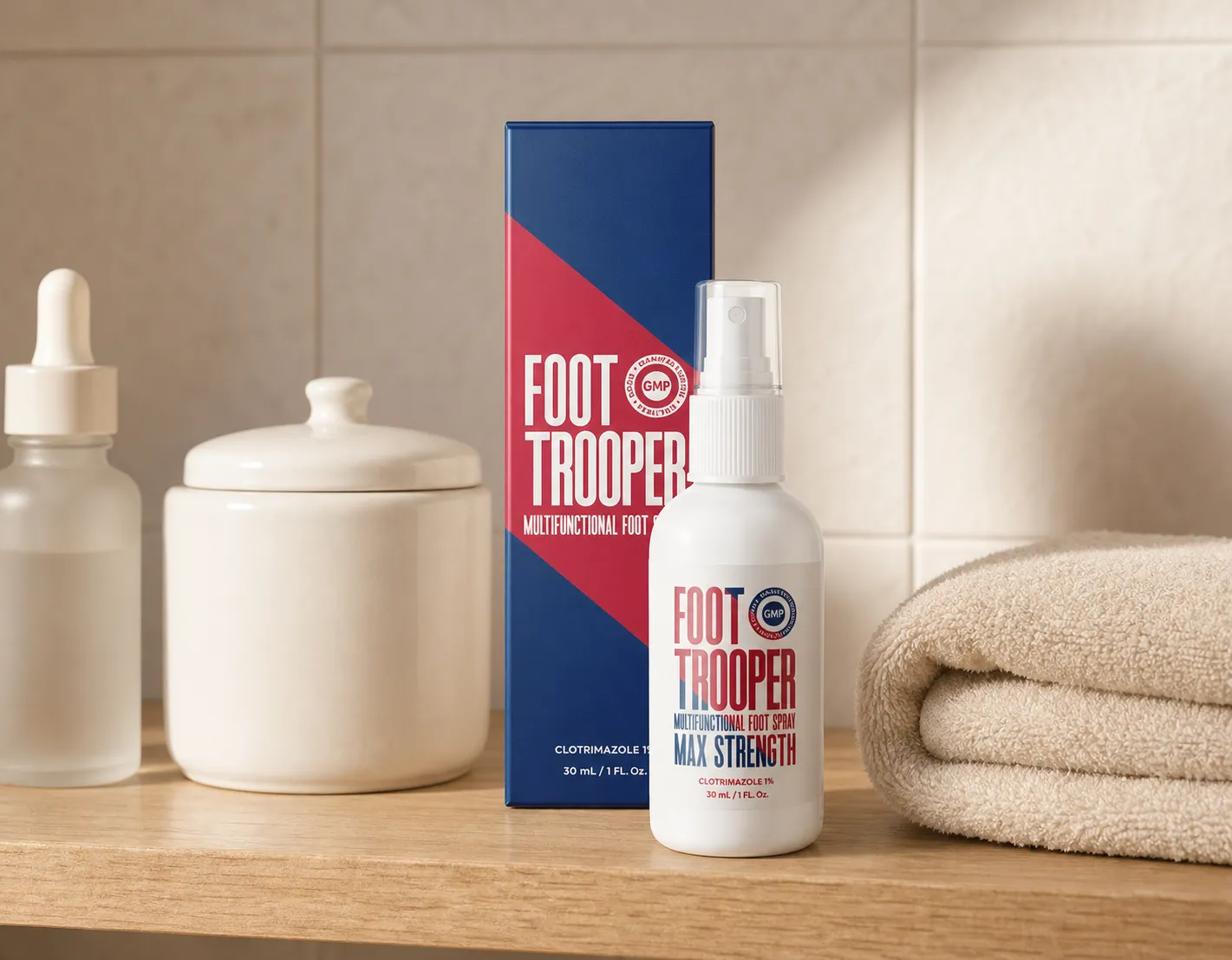 Foot Trooper-fungus remedy — le produit au quotidien