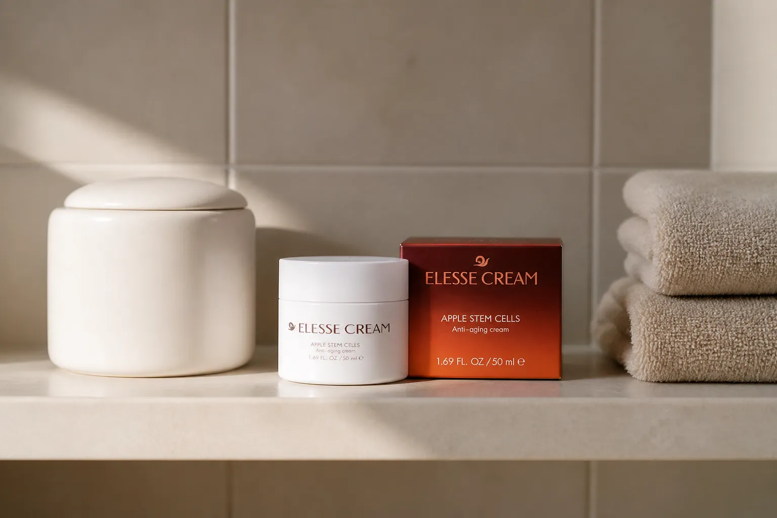 Elesse Cream — le produit au quotidien