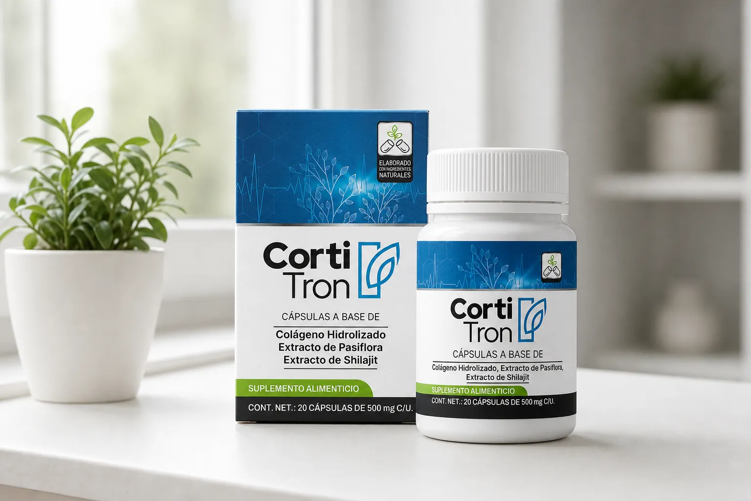 Cortitron — le produit au quotidien