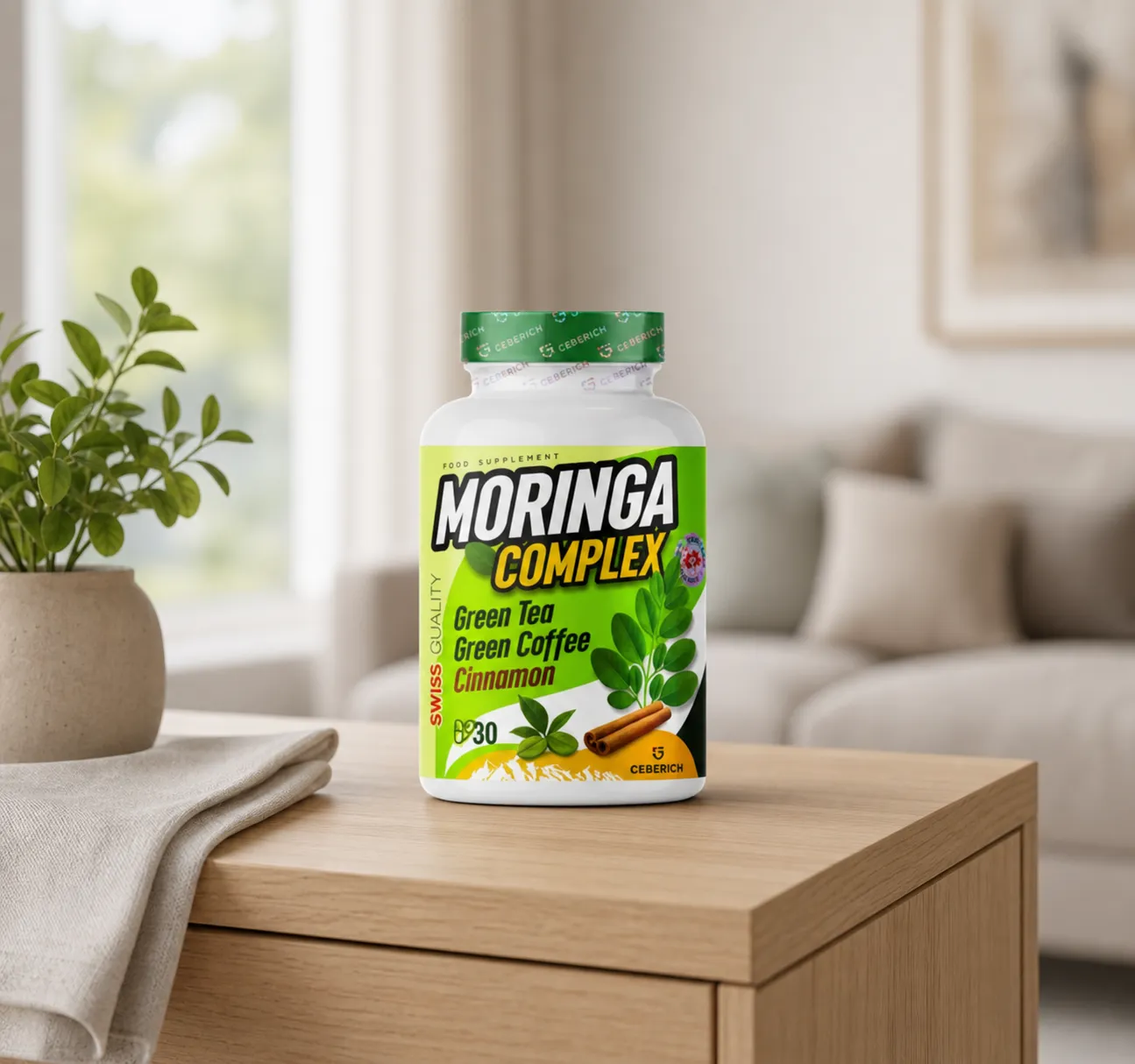 Moringa Complex — le produit au quotidien