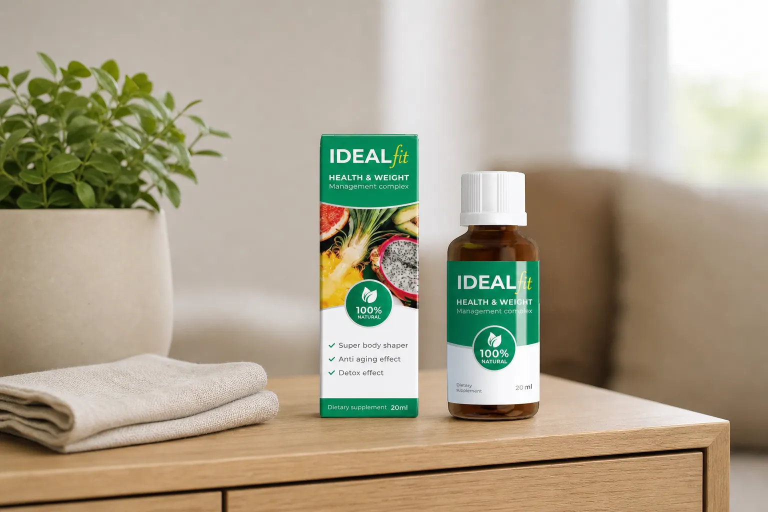 IdealFit — le produit au quotidien