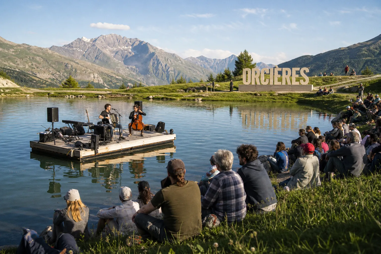 Orcières : explorez la montagne à travers un parcours artistique immersif