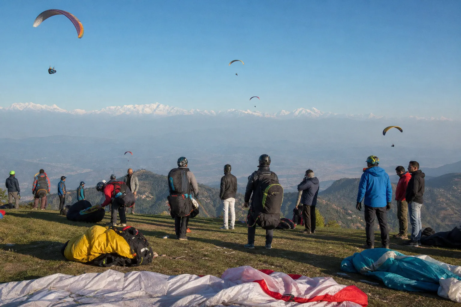 Parapente à Kangra : deux mois d'interdiction durant la mousson