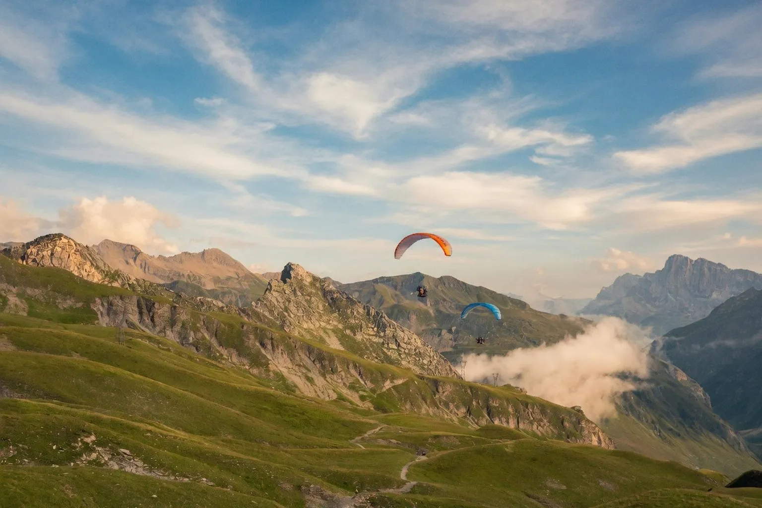 Pourquoi l'été 2026 en Auvergne-Rhône-Alpes est idéal pour votre baptême de parapente