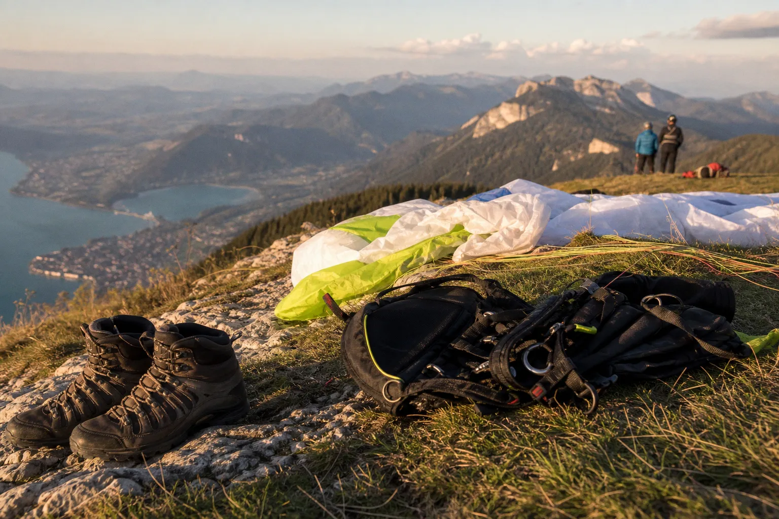 Premier vol en parapente : les étapes de préparation