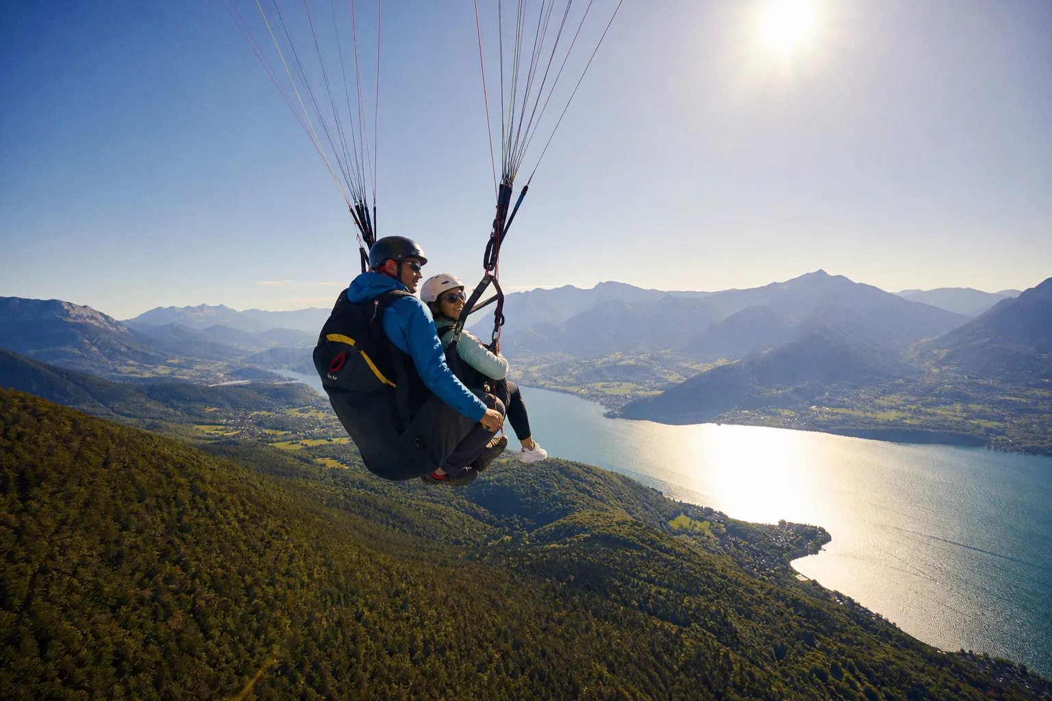 Réussir son baptême de parapente : au-delà du vol, le choix du territoire