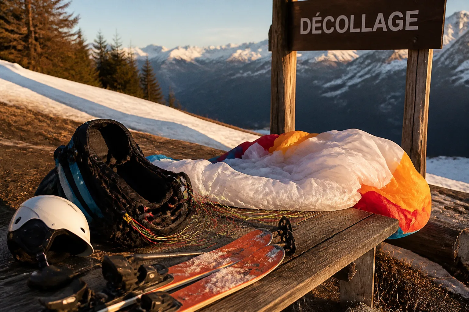 Speed riding : découvrez les sensations du ski couplé au vol en parapente