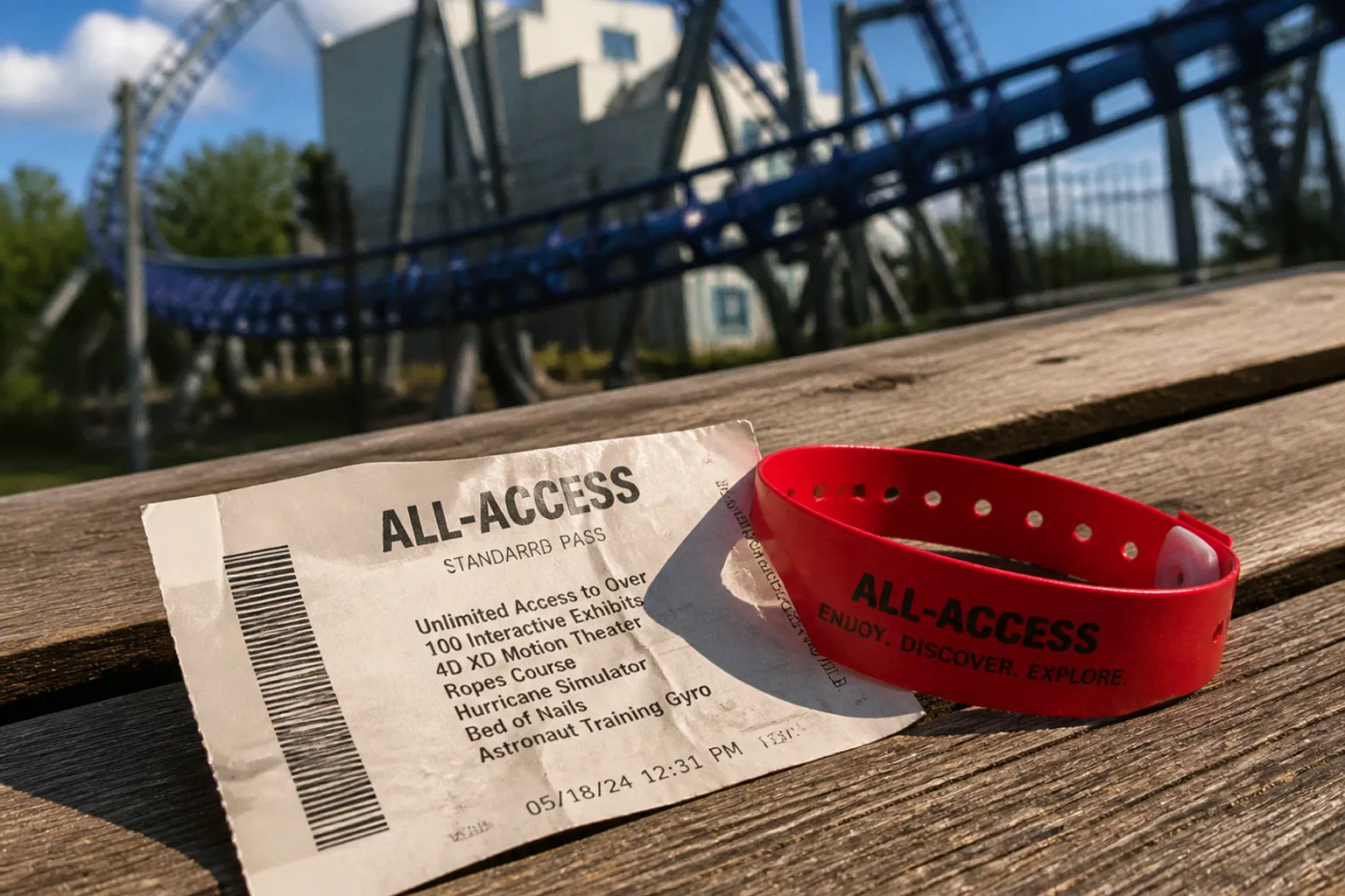 WonderWorks Orlando visite : fonctionnement du pass All-Access